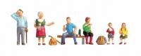 15872 Noch Wanderers (6) and Accessories Figure Set